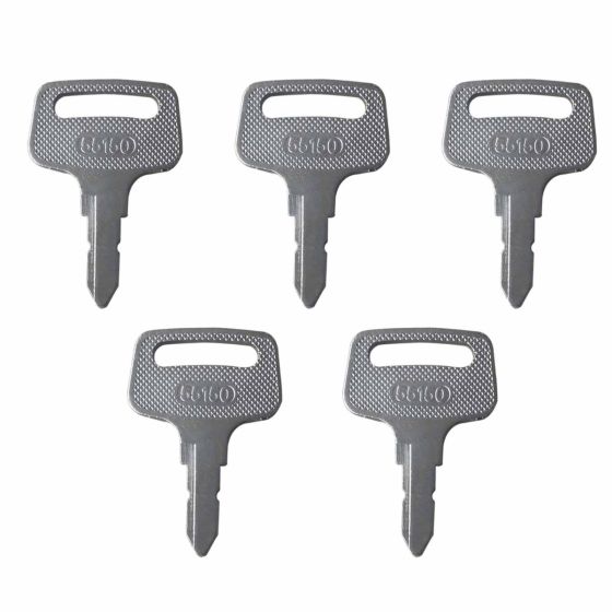 Ignition Key 1900-0916 5Pcs for Kubota