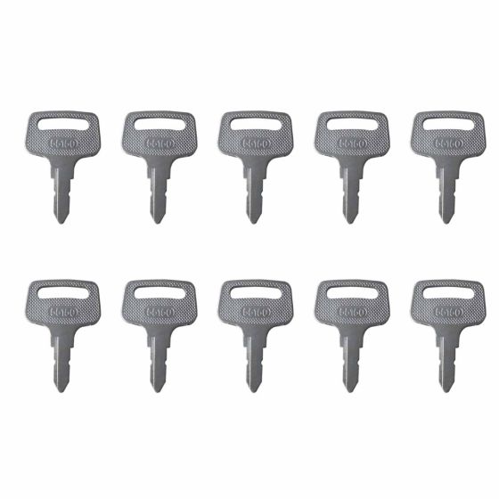 Ignition Key 1900-0916 10Pcs For Kubota