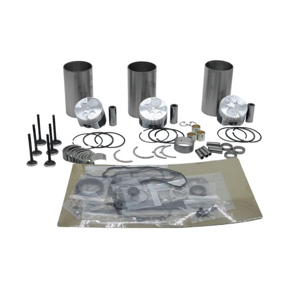 Overhaul Rebuild Kit Piston Ring Liner Bearing Full Gasket For Toro For Kubota