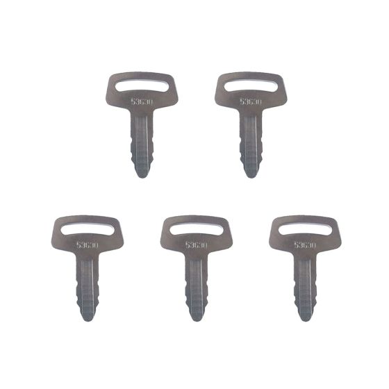 Ignition Key RC101-53630 5PCS for Kubota