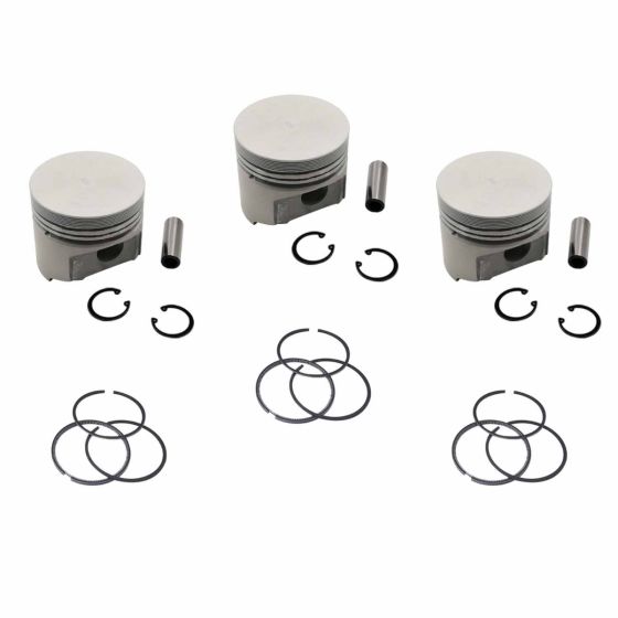 Piston and Ring Kit Set 15271-21050 3Pcs for Kubota 