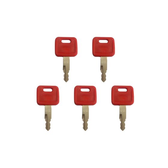 Ignition Key AT194969 5Pcs for John Deere for Case for New Holland