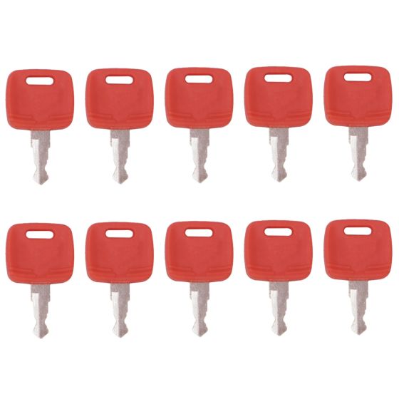 Ignition Switch Keys 10Pcs RE183935 For John Deere
