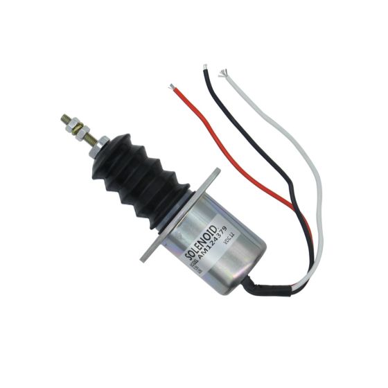 Fuel Shut Off Solenoid AM124379 for John Deere 
