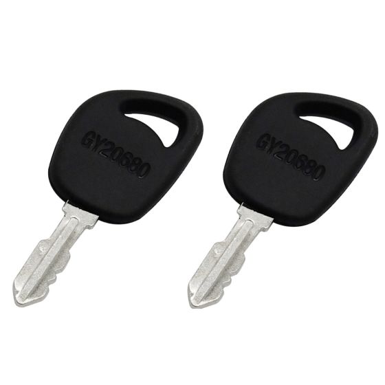 Lawn Mower Ignition Keys GX24332 2Pcs for John Deere for Cub Cadet for Poulan 