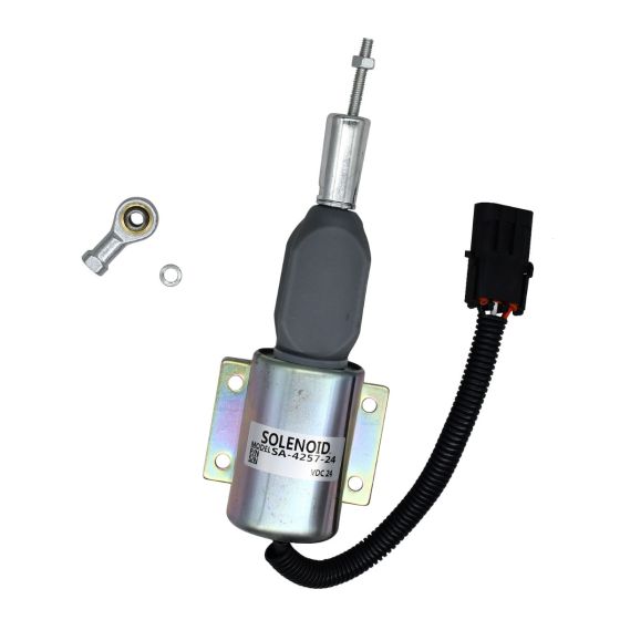 Shut off solenoid valve 3926412 24V for Cummins for John Deere for Hitachi