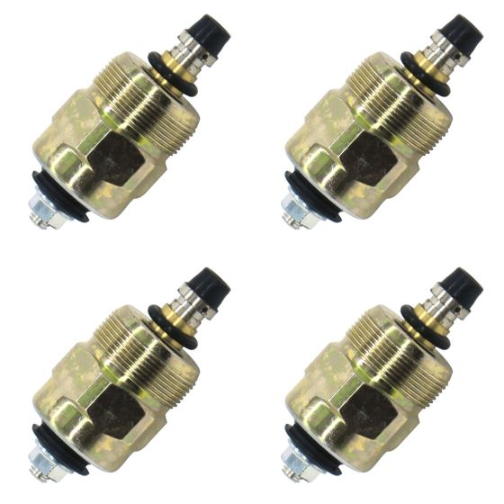 Fuel Cut Down Solenoid 06177139 12V 4PCS for Komatsu for Ford for Bosch for Zexel for Fiat for Cummins