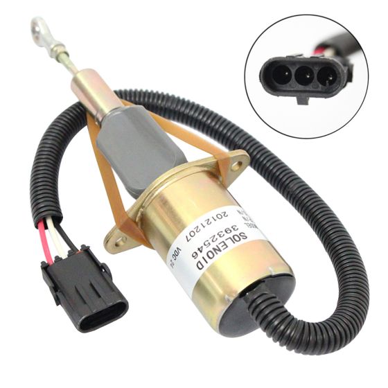 Fuel ShutDown Solenoid Valve SA-4639-24 24V For Hyundai For Cummins For Komatsu
