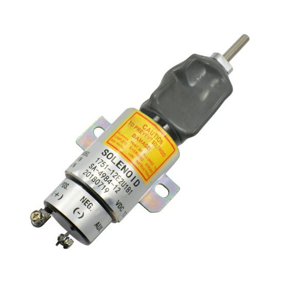 Fuel Shutoff Solenoid 1751-12E2U1B1 12V for Genie for Woodward