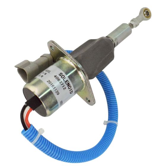 Fuel Shut Off Solenoid Valve 4063712 24V for Komatsu for Cummins for Hyundai