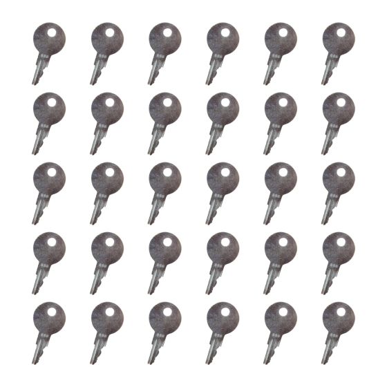 30Pcs Key PK556 For New Holland For Hyster For Yale