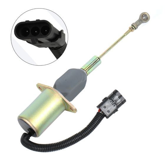 Fuel Shut Off Solenoid 3934174 for John Deere 