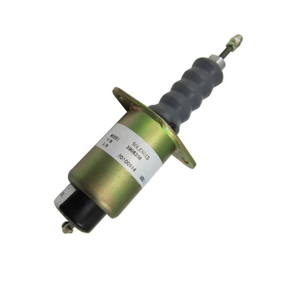 Fuel Shut Off Stop Solenoid 3906398 12V Compatible with Cummins Engines 6CTA 8.3L 4BT 3.3L 3.9L