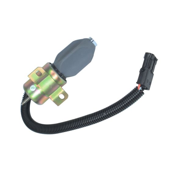 Fuel Shut Off Cut Down Solenoid 24V 716/30091 for JCB for Volvo