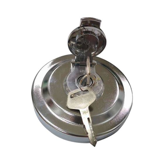 Locking Fuel Cap With Keys 22U-04-21360 Compatible with Komatsu Dozer D20A D20P-7A D20PG-7A D20PL-7 D20PLL-7 D21A-7 D21AG-7 D21P-7A D21PG-7A Excavator PC50UU-2 PC75UU-3 PC60