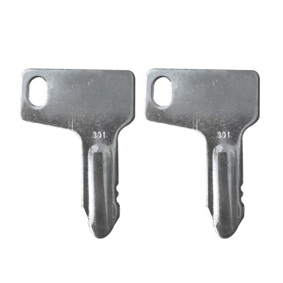 2Pcs Ignition Key AT110583 For Yanmar For John Deere