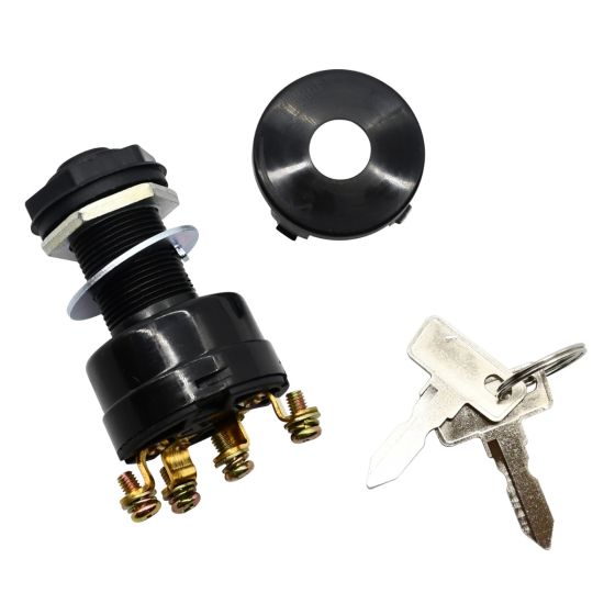Golf Cart Ignition Switch with 2 Keys 101826301 for Club Car