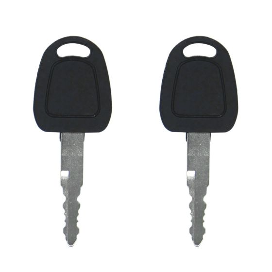 2PCS Ignition Keys F900 For Bobcat For Doosan For Daewoo For Terex