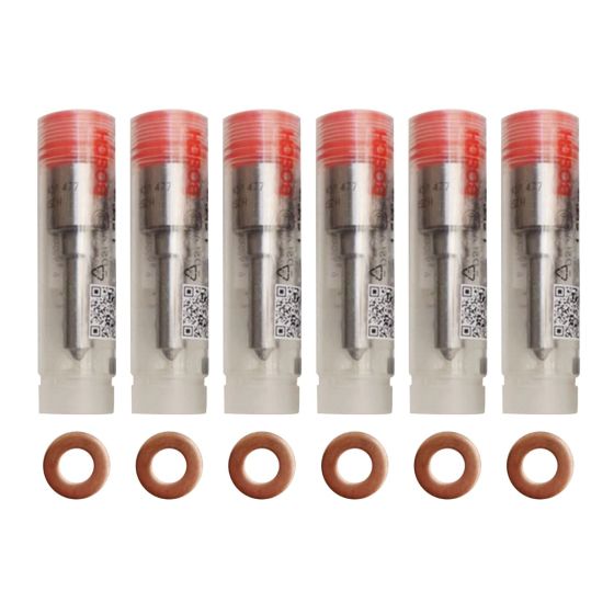 6PCS Fuel Injector Nozzles 3930324 DSLA145P477 043317508 For Cummins