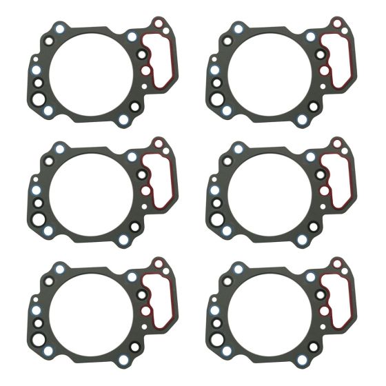 6PCS Cylinder Head Gasket 6151-12-1810 for Komatsu
