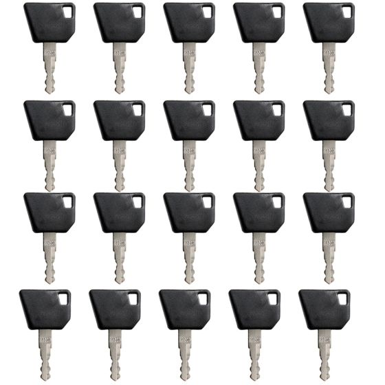 20PCS Ignition Keys 05755125 for JCB