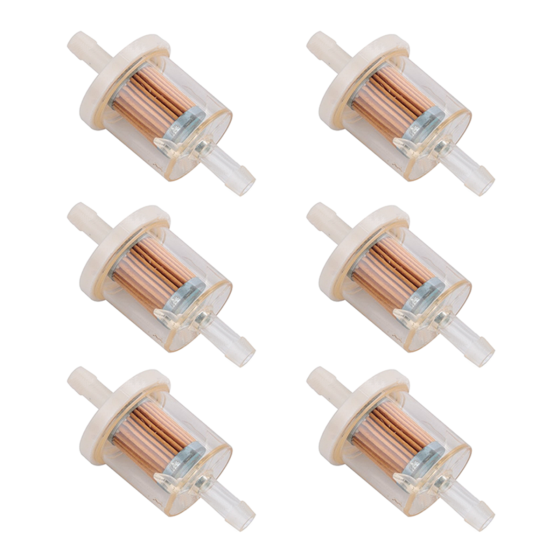 6 PCS 40 Micron Fuel Filter 49019-0014 for Kawasaki