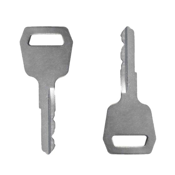 2PC Ignition Key 57421-22060-71 for Common for Yale for Caterpillar for Clark for Komatsu for Toyota for Doosan for Linde for Nissan 