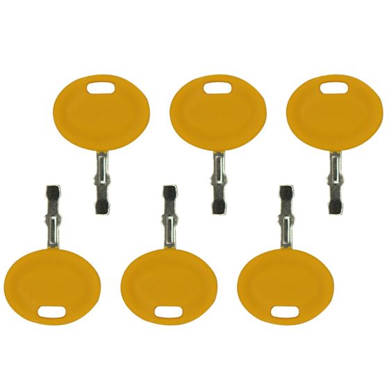 6Pcs Ignition Keys 725-2054A for Cub Cadet