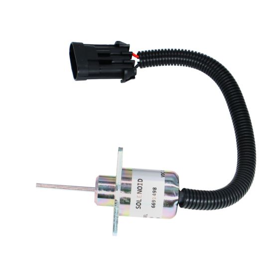 Fuel Shutoff Solenoid 12V 6691498 For Bobcat 