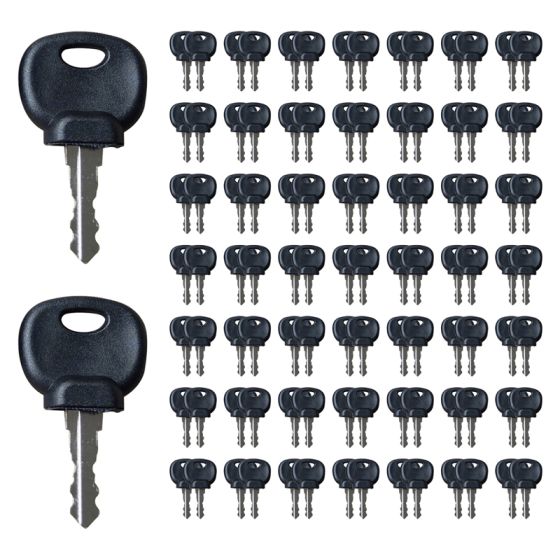 100Pcs Ignition Keys 14603 for Bomag 