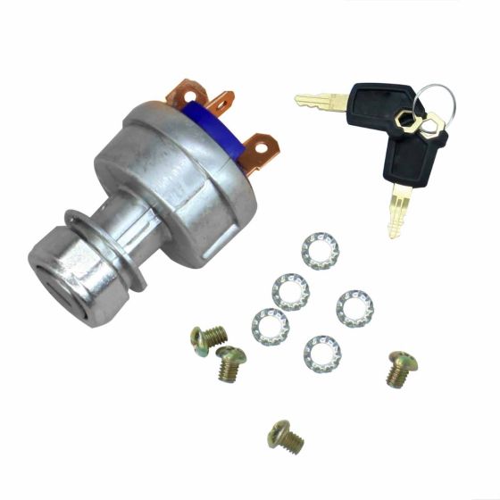 Ignition Switch 4 Wire With 2 Keys 9G-7641 For Caterpillar