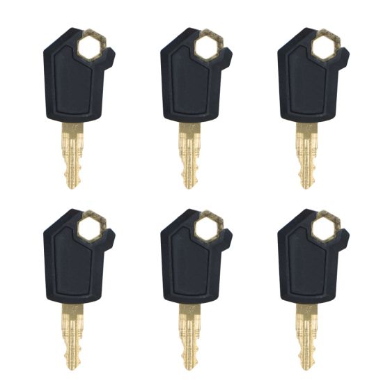 6 PCS Ignition Key 5P8500 For Caterpillar