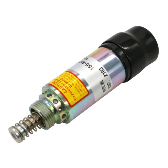 12V Fuel Shut Down Solenoid 155-4651 For Caterpillar