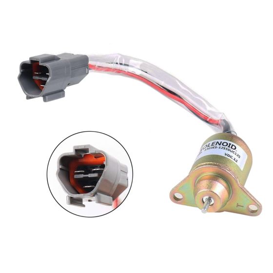 Fuel Shut Off Solenoid M810324 for John Deere for Yanmar for Hyundai