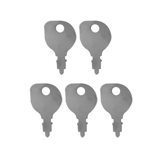 5PCS Ignition Switch Keys 725-0201 For Cub Cadet For Husqvarna For Lesco For Kohler For AYP For Craftsman For Snapper For Murray For John Deere For Scag