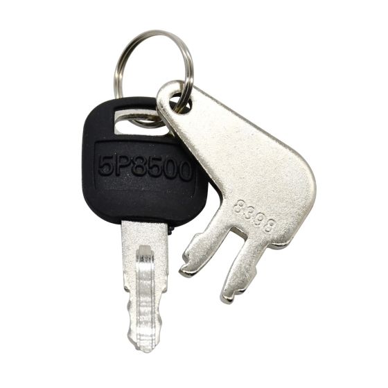 2PCS Ignition Keys 5P8500 For Caterpillar 