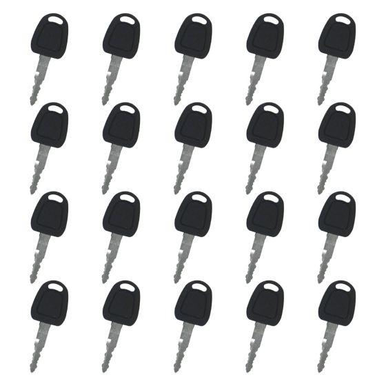 Ignition Key 20Pcs K1009605B for Doosan for Daewoo for Bobcat for Terex 
