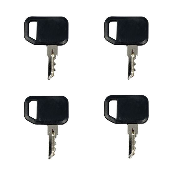 4Pcs Switch Ignition Keys AM131841 For John Deere