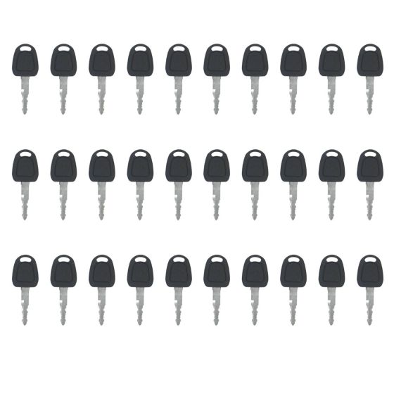 30Pcs Heavy Equipment Ignition Key K1009605 for Doosan for Daewoo for Bobcat for Terex 
