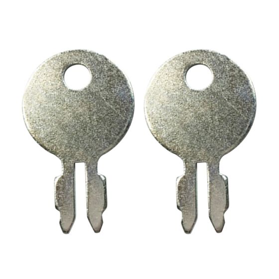 Set of 2 Ignition Keys 180681M93 for Massey Ferguson