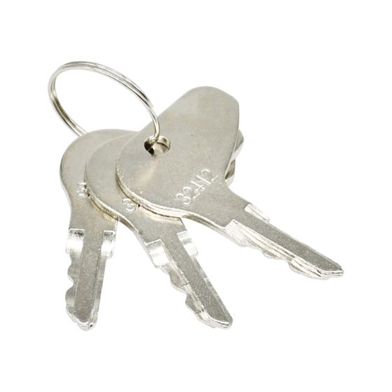 Ignition Key 34070-30800 3PCS for Kubota for Mahindra for Mitsubishi for Case